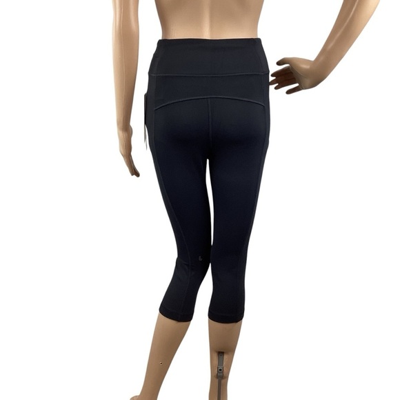 Lole Black Livy Capri Leggings High Rise Compression Size XS - Picture 5 of 8
